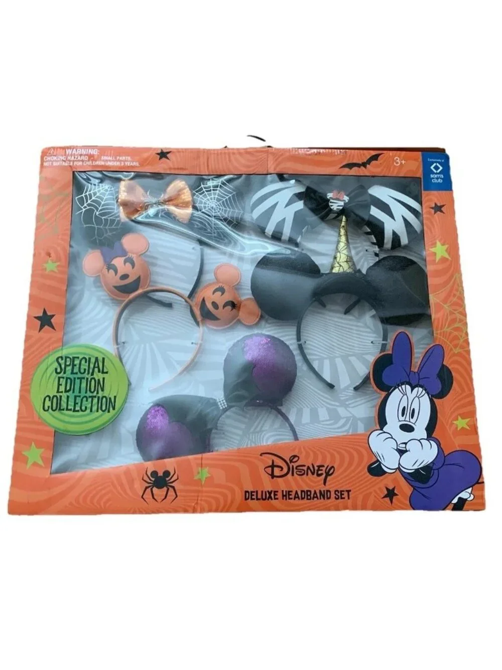 Disney Special Edition Collection 5 Piece Deluxe Halloween Headband No Box READ